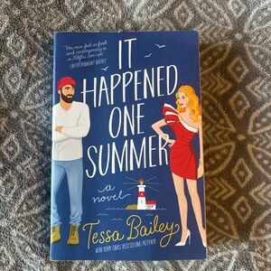 It Happened One Summer by Tessa Bailey - Adult Romance Paperback Book
